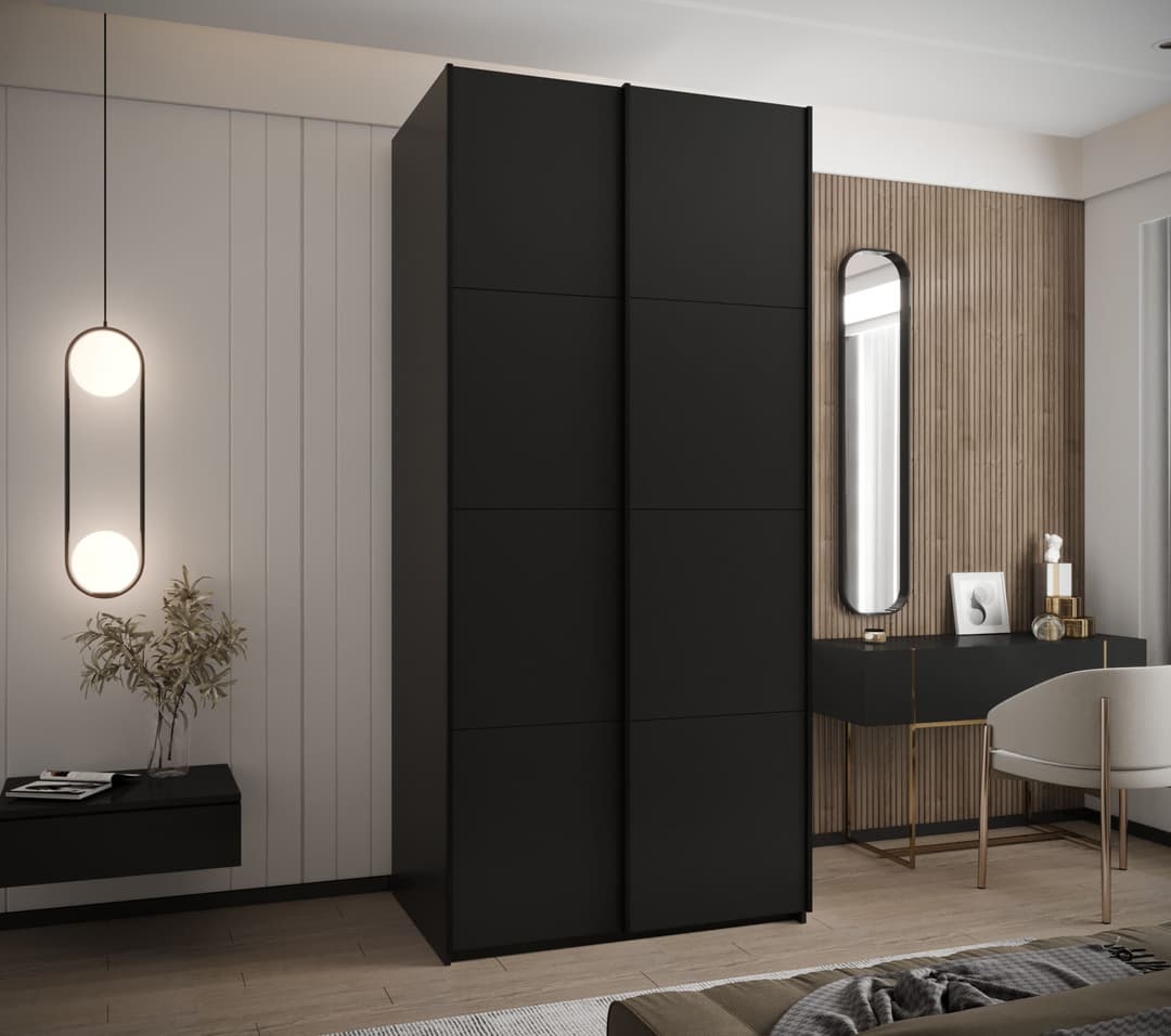Liberty Trosa I Sliding Door Wardrobe 100cm