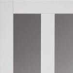 Liberty Internal White Primed Dominca 2 Light Clear Glazed Door