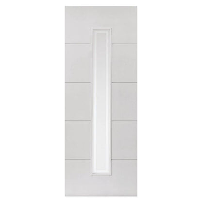 Liberty Internal White Primed Dominion Clear Glazed Fire Door