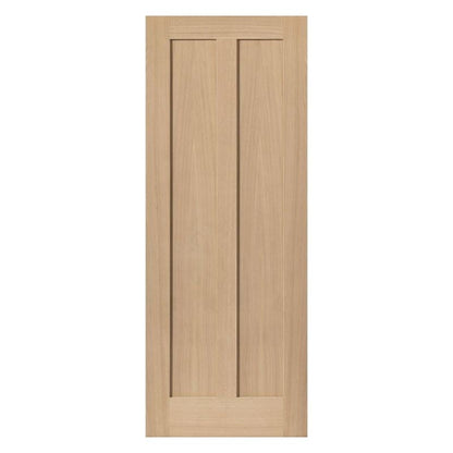 Internal Oak Eiger 2 Panel Fire Door