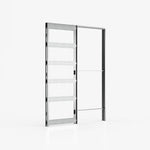 Ermetika Evokit Raw Wood Single Pocket Door System