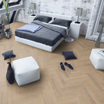 Lignum Fusion Premium 12mm Desert Oak Herringbone Laminate Flooring