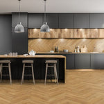 Lignum Fusion Premium 12mm Natural Oak Robust Herringbone Laminate Flooring