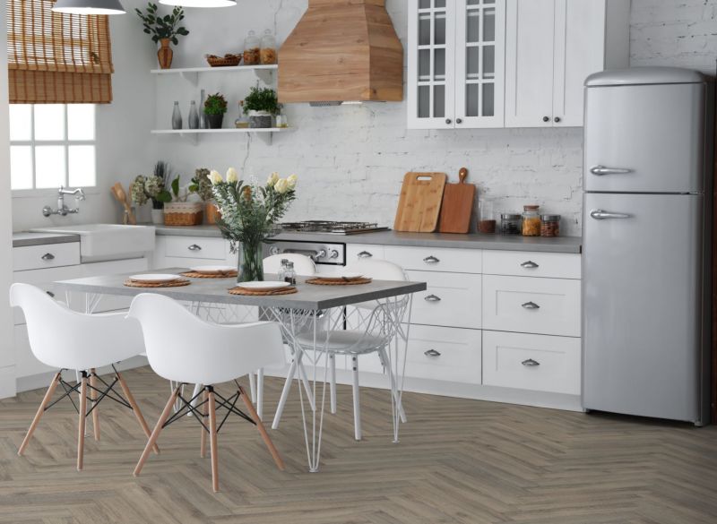 Lignum Fusion Premium 12mm Volcanic Oak Herringbone Laminate Flooring