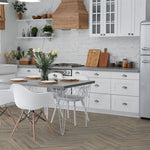 Lignum Fusion Premium 12mm Volcanic Oak Herringbone Laminate Flooring