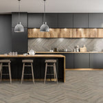 Lignum Fusion Premium 12mm Volcanic Oak Herringbone Laminate Flooring