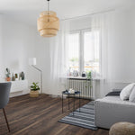 Krono Laminate Eurohome 12mm Flooring Dark Walnut