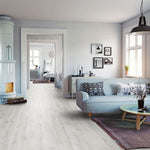 Kaindl Gloss Fresco Snow 8mm Laminate Flooring With Free Underlay