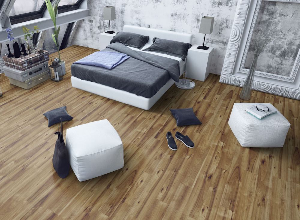 Kaindl Gloss Hickory Bravo 8mm Laminate Flooring With Free Underlay