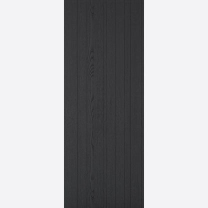 Internal Black Ash Montreal Laminate Fire Rated Door