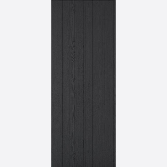Internal Black Ash Montreal Laminate Fire Rated Door