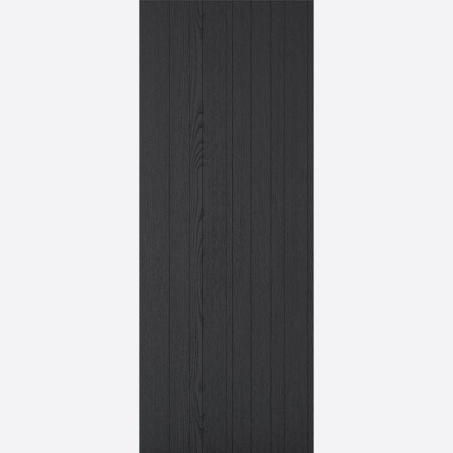 Internal Black Ash Montreal Laminate Door