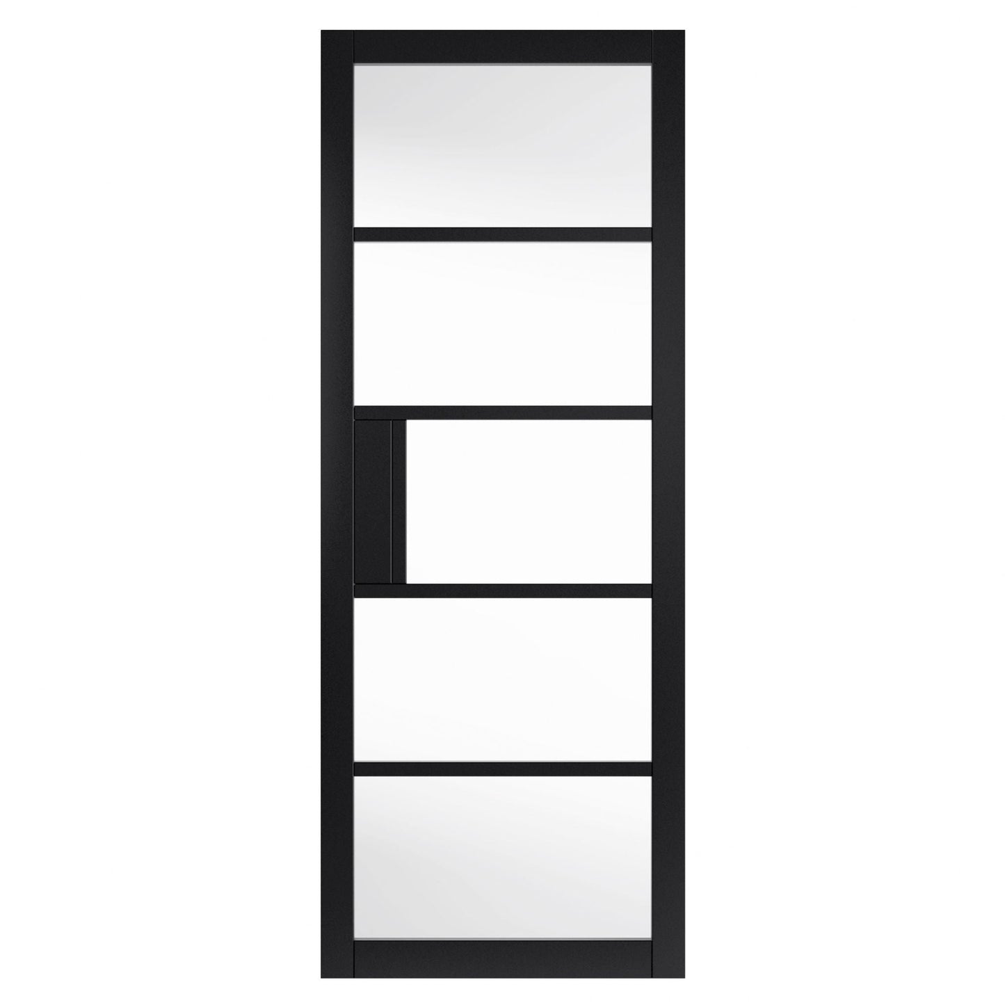 Liberty Internal Black Industrial Metro Clear Glazed Door