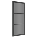 Deanta Internal Black Camden Tinted 3L Glazed Door Fully Finished Industrial Style