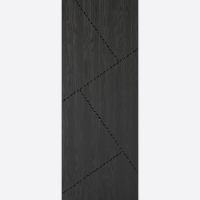Internal Charcoal Grey Embossed Dover Door