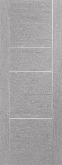 Internal White Grey Palermo Pre-Finished Door
