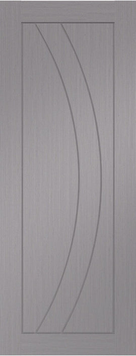 Internal Grey Salerno Prefinished Panelled Fire Rated Door