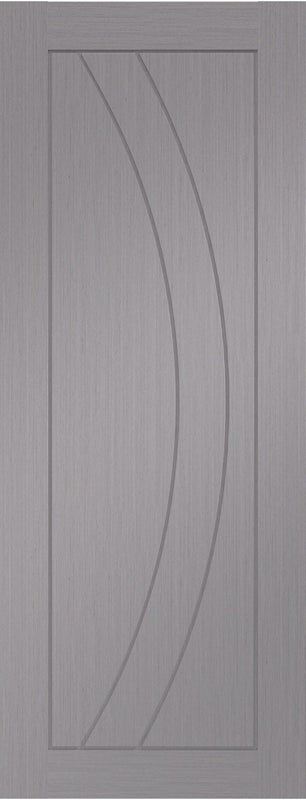 Internal Grey Salerno Prefinished Panelled Fire Rated Door