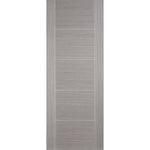 Internal Light Grey Vancouver Panelled Fire Door FD30