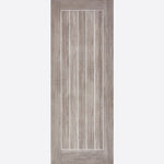 Internal Mexicano Light Grey Laminate Door Fully Finished