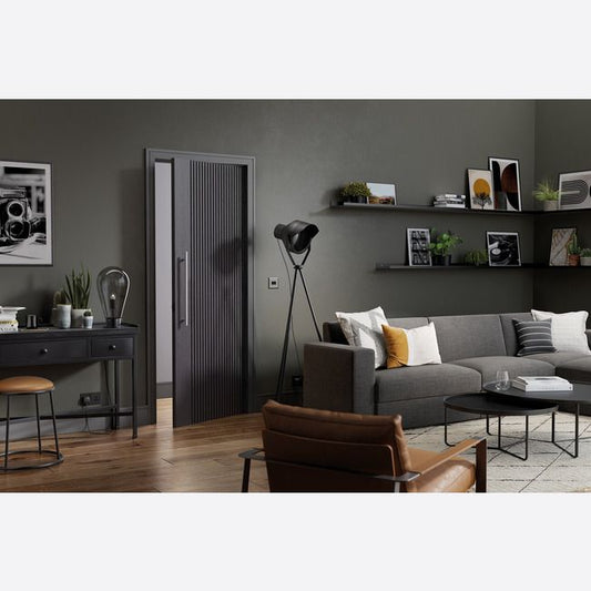 LPD Internal Melbourne Ash Grey Door Pre-Finished