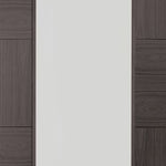 Internal Mode Umber Grey Laminate Ravenna Door With Clear Glass