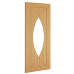 Deanta Internal Oak Amalfi Glazed Door Fully Finished