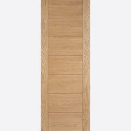 Internal Oak Hampshire Pre-Finished Half Hour Fire Door