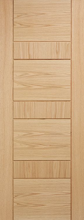Internal Oak Edmonton Fully Finished Door Ladder Style