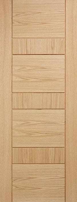 Internal Oak Edmonton Fully Finished Door Ladder Style