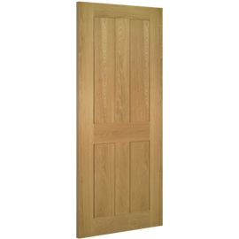 Deanta Internal Oak Eton 4 Panel Door