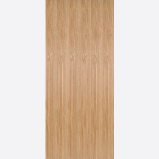 Internal Oak Flush Panelled Door Prefinished