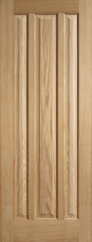 Internal Oak Kilburn Panelled Door 3 Panel