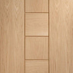 Internal Oak Messina Door Fully Finished Panelled