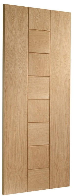 Internal Oak Messina Door Fully Finished Panelled