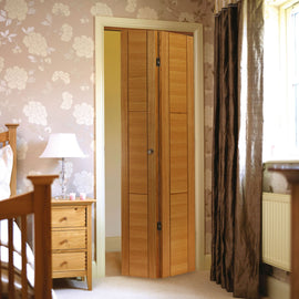 Liberty Internal Oak Mistral Bi-Fold Door Prefinished