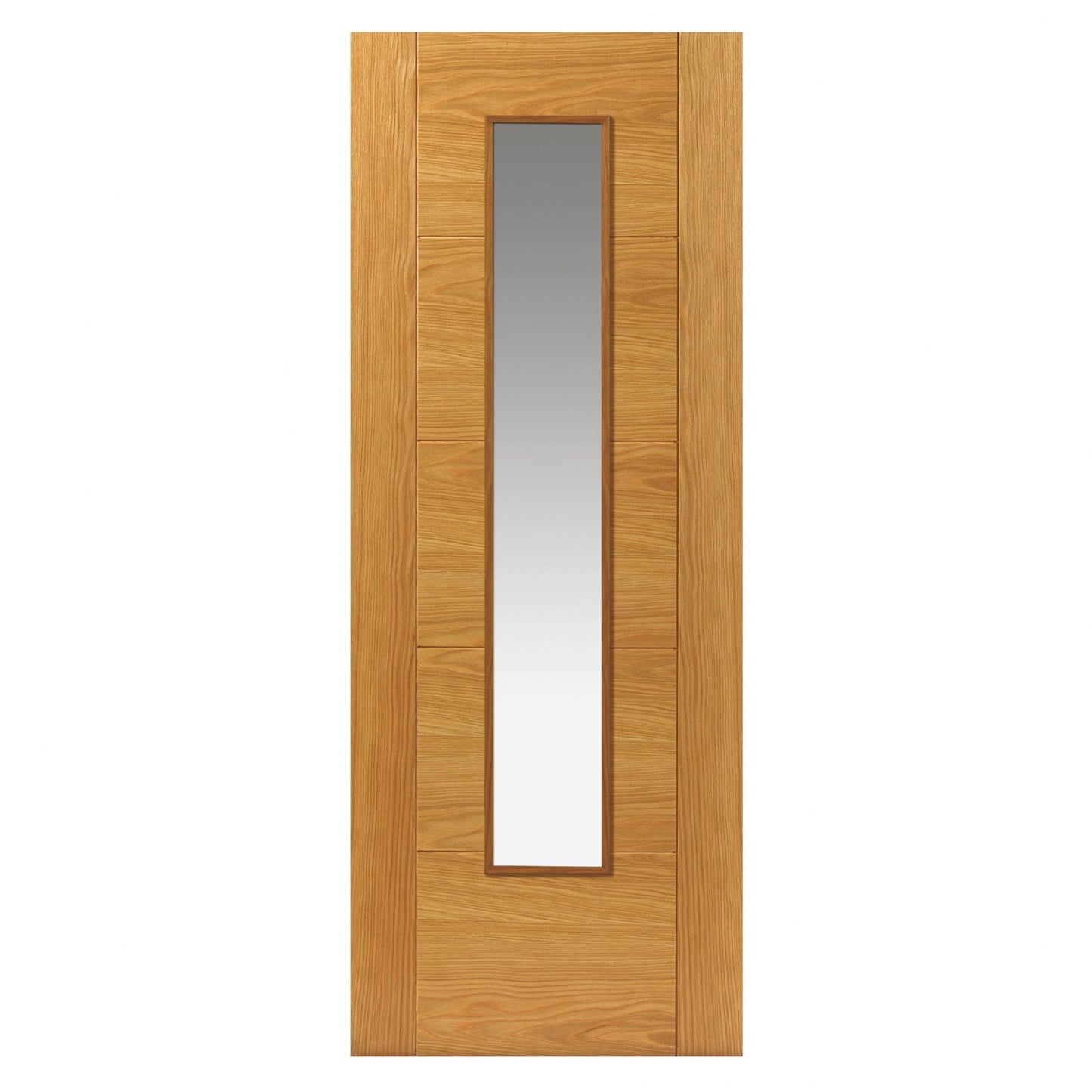 Liberty Internal Oak Emral Glazed Fire Door Prefinished