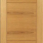 Liberty Internal Oak Mistral Fire Door PreFinished 3 Panel Ladder Style