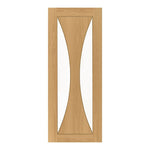 Deanta Internal Oak Sorrento Glazed Door Fully Finished