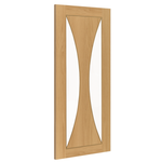 Deanta Internal Oak Sorrento Glazed Door Fully Finished