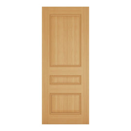Deanta Internal Oak Windsor Door 3 Panel Fully Finished