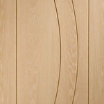 Internal Oak Salerno Fire Door FD30 Fully Finished