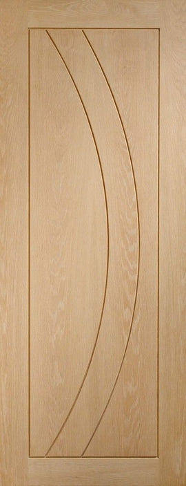 Internal Oak Salerno Fire Door FD30 Fully Finished