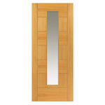 Liberty Internal Oak Sirocco Clear Glazed Door Fully Finished