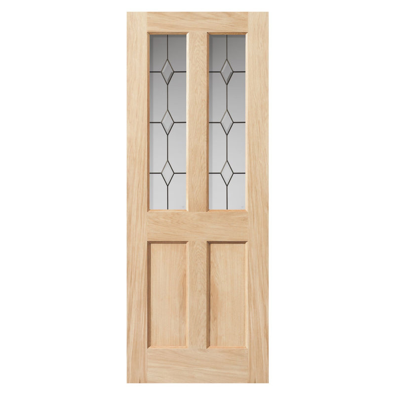 Liberty Internal Oak Churnet Glazed 2L Door