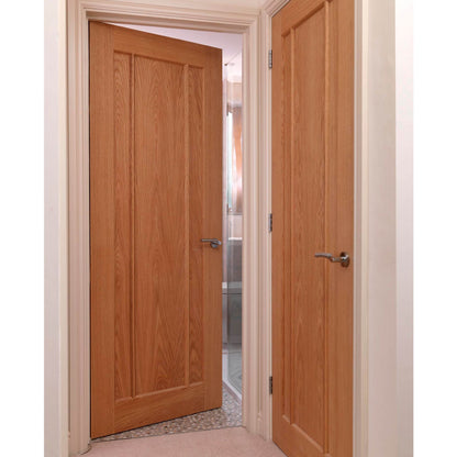Liberty Internal Oak Eden Door Panelled 3 Panel