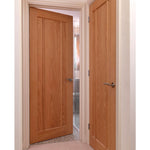 Liberty Internal Oak Eden 3 Panel Fire Door