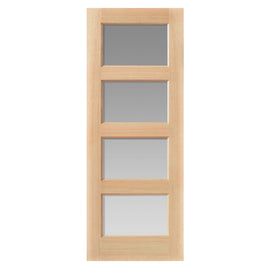 Liberty Internal Oak Humber Clear Glazed Door Shaker Style