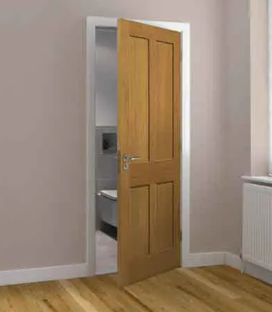 Liberty Internal Oak Rushmore 4P Flat Panel Door