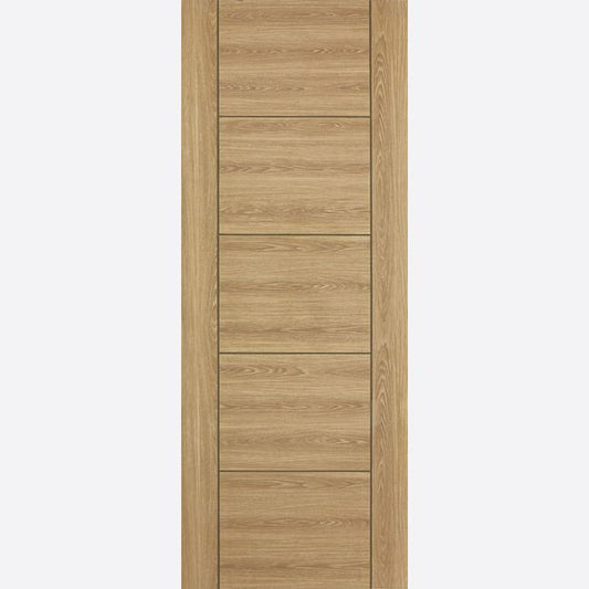 LPD Oak Vancouver 5P Fire Door